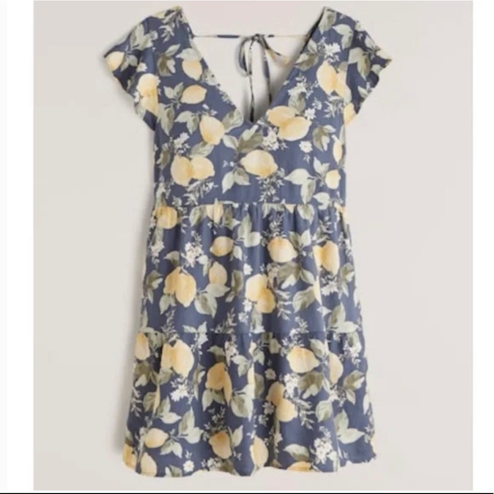 Abercrombie and fitch - Ruffle Sleeve Trapeze Mini Dress
